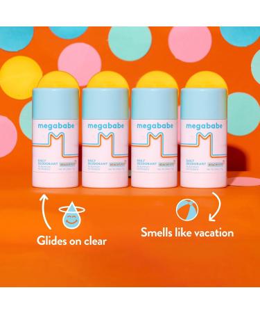 megababe Beachy Pits Daily Deodorant 2.6 oz - Transform Your Style with the Best Innovation Today! - Buy Online on GoSupps.com