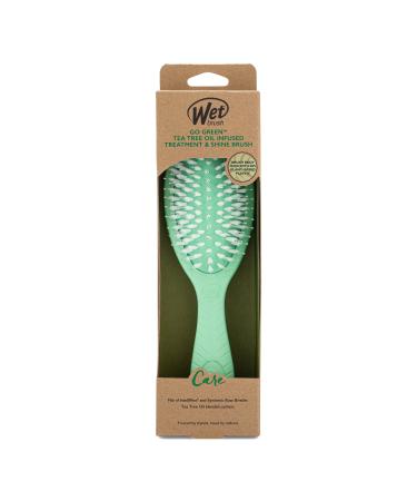 Discover Wet Brush Go Green Tea Tree Oil Infused Treatment & Shine Brush - Elevate Your Style Instantly! - Buy Online on GoSupps.com