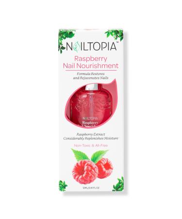 Nailtopia Raspberry Nail Nourishment 0.41 oz