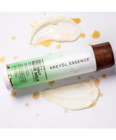 Discover KreyÃ²l Essence Haitian Black Castor Oil Goat + Coconut Growth Milk 8.0 oz - Elevate Your Style Instantly! - Buy Online on GoSupps.com