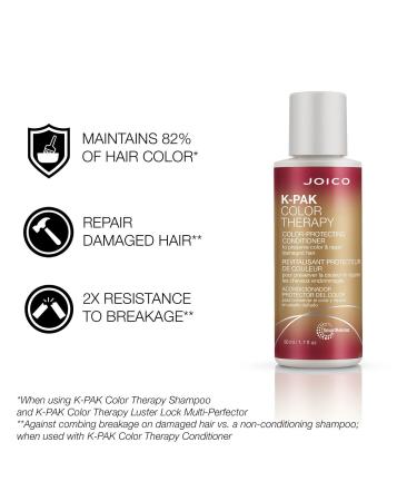Joico Travel Size K-PAK Color Therapy Conditioner 1.7 oz - Transform Your Style with the Best Innovation Today! - Buy Online on GoSupps.com