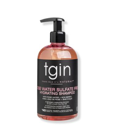 tgin Rose Water Sulfate-Free Hydrating Shampoo 13.0 oz