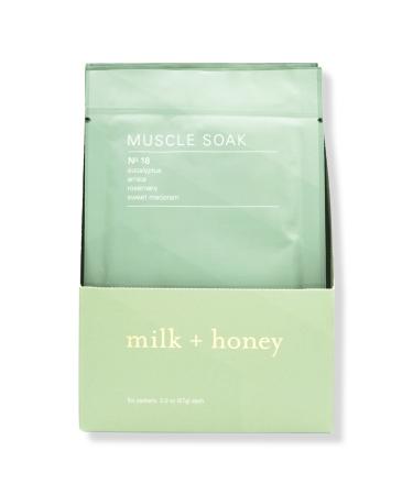 Milk + Honey Eucalyptus, Arnica, Rosemary & Sweet Marjoram Muscle Soak No.18 Set 6 ct