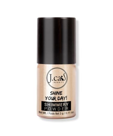 J.Cat Beauty Shine Your Day! Shimmery Powder Crystal Sand 0.11 oz