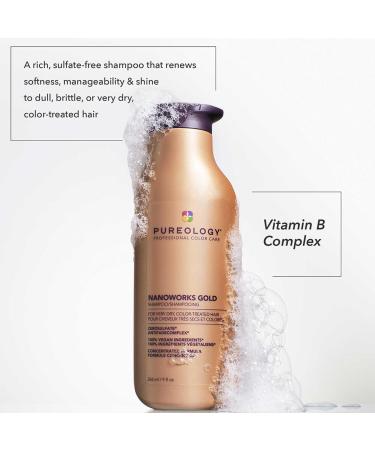 Discover Pureology Travel Size Nanoworks Gold Shampoo 1.7 oz - Elevate Your Style Instantly! - Buy Online on GoSupps.com