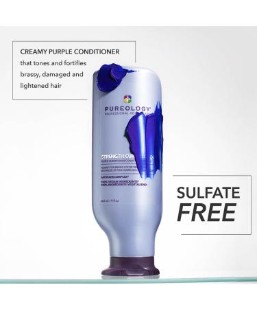 Discover Pureology Travel Size Strength Cure Blonde Purple Conditioner 1.7 oz - Elevate Your Style Instantly! - Buy Online on GoSupps.com