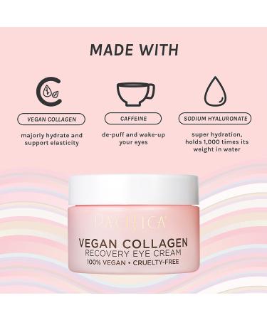 Pacifica Vegan Collagen Recovery Eye Cream 0.5 oz - Transform Your Style with the Best Innovation Today! - Buy Online on GoSupps.com