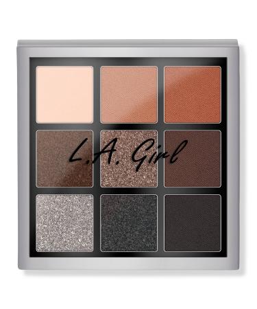 L.A. Girl Keep It Playful 9 Color Eyeshadow Palette Downplay 0.6 oz