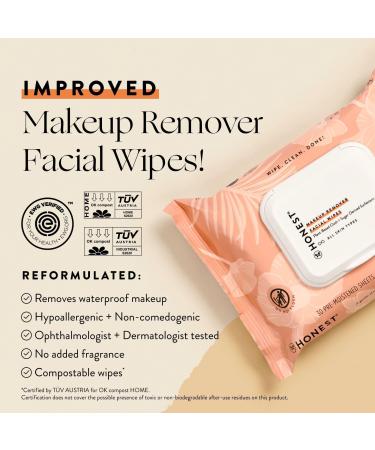 Honest Beauty Makeup Remover Wipes 30 ct - Transform Your Style with the Best Innovation Today! - Buy Online on GoSupps.com