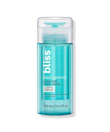 Bliss Clear Genius Clarifying Toner + Serum 4.3 oz
