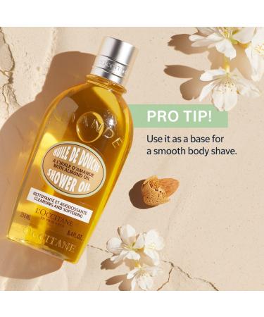 Discover L'Occitane Almond Cleansing and Softening Shower Oil 8.4 oz - Elevate Your Style Instantly! - Buy Online on GoSupps.com