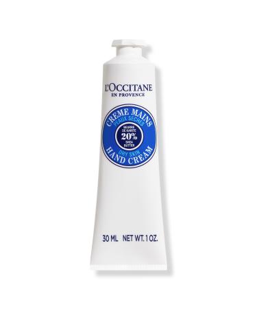 L'Occitane Travel Size Shea Butter Hand Cream for Dry Skin 1.0 oz