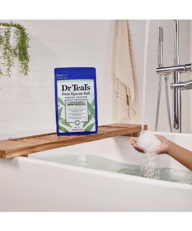 Dr Teal's Cannabis Sativa Hemp Seed Oil Pure Epsom Salt 48.0 oz - Transform Your Style with the Best Innovation Today! - Buy Online on GoSupps.com