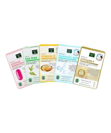 Discover Earth Therapeutics Organic Collection Essential Beauty Masks 5 ct - Elevate Your Style Instantly! - Buy Online on GoSupps.com