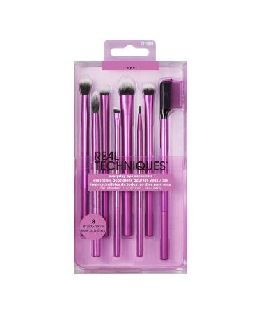 Real Techniques Everyday Eye Essentials Makeup Brush Set 8 ct - Transform Your Style with the Best Innovation Today! - Buy Online on GoSupps.com