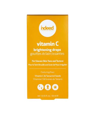 Discover Indeed Labs Vitamin C Brightening Drops 1.0 oz - Elevate Your Style Instantly! - Buy Online on GoSupps.com