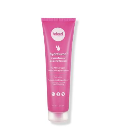 Indeed Labs Hydraluron Cream Cleanser for All Skin Types 3.4 oz