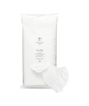 Beekman 1802 Pure Goat Milk Facial Cleansing Wipes 30 ct - Transform Your Style with the Best Innovation Today! - Buy Online on GoSupps.com