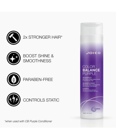Discover Joico Color Balance Purple Shampoo 10.1 oz - Elevate Your Style Instantly! - Buy Online on GoSupps.com