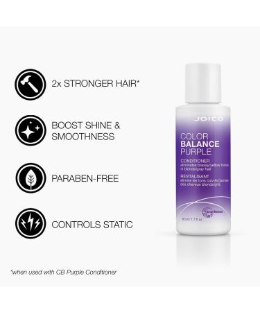 Discover Joico Travel Size Color Balance Purple Conditioner 1.7 oz - Elevate Your Style Instantly! - Buy Online on GoSupps.com