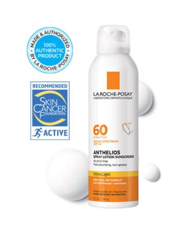 Discover La Roche-Posay Anthelios Ultra Light Sunscreen Lotion Spray SPF 60 5.0 oz - Elevate Your Style Instantly! - Buy Online on GoSupps.com