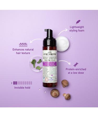 Discover Curlsmith Bouncy Strength Volume Foam 8.0 oz - Elevate Your Style Instantly! - Buy Online on GoSupps.com