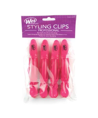 Wet Brush Pro Big Mouth Clips 4 ct - Transform Your Style with the Best Innovation Today! - Buy Online on GoSupps.com