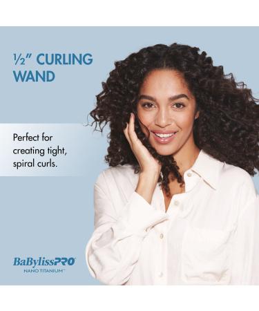 BaBylissPRO Nano Titanium 1/2'' Super Slim Wand 1/2 in - Transform Your Style with the Best Innovation Today! - Buy Online on GoSupps.com