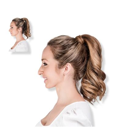 Locks & Mane 14'' Human Hair Ponytail Butterscotch
