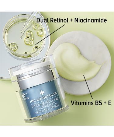 IT Cosmetics Travel Size Hello Results Wrinkle-Reducing Daily Retinol Serum-in-Cream 0.5 oz - Discover Premium Quality Shop now! - Buy Online on GoSupps.com