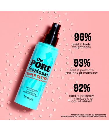 Discover Benefit Cosmetics The POREfessional: Super Setter Long-Lasting Makeup Setting Spray 4.0 oz - Elevate Your Style Instantly! - Buy Online on GoSupps.com