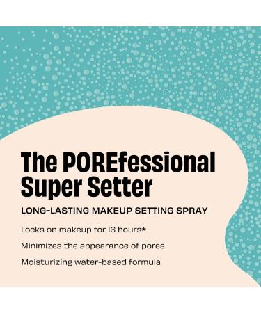 Discover Benefit Cosmetics The POREfessional: Super Setter Long-Lasting Makeup Setting Spray 4.0 oz - Elevate Your Style Instantly! - Buy Online on GoSupps.com
