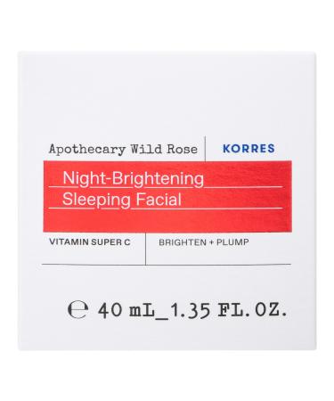 KORRES Wild Rose Night-Brightening Sleeping Facial 1.35 oz - Transform Your Style with the Best Innovation Today! - Buy Online on GoSupps.com
