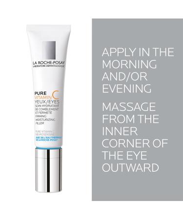 Discover La Roche-Posay Pure Vitamin C Anti-Wrinkle Firming Eye Cream 0.5 oz - Elevate Your Style Instantly! - Buy Online on GoSupps.com