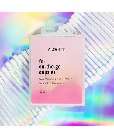 Glamnetic On-The-Go Oopsies Waterproof Makeup Remover 24 ct - Transform Your Style with the Best Innovation Today! - Buy Online on GoSupps.com