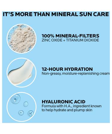 La Roche-Posay Anthelios Mineral SPF 30 Face Moisturizer with Hyaluronic Acid 1.7 oz - Discover Premium Quality Shop now! - Buy Online on GoSupps.com