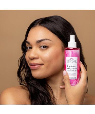 Discover Heritage Store Rosewater & Glycerin Hydrating Facial Mist 8.0 oz - Elevate Your Style Instantly! - Buy Online on GoSupps.com