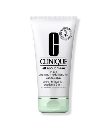 Clinique All About Clean 2-in-1 Face Cleansing + Exfoliating Jelly 5.0 oz
