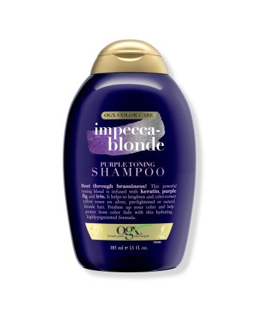 OGX Blonde Enhance + Purple Toning Shampoo 13.0 oz