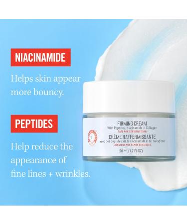 First Aid Beauty Firming Cream with Peptides, Niacinamide + Collagen 1.7 oz - Transform Your Style with the Best Innovation Today! - Buy Online on GoSupps.com