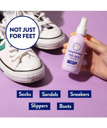 megababe Lavender Mint Toe Deo Odor-Blocking Foot Spray 3.8 oz - Discover Premium Quality Shop now! - Buy Online on GoSupps.com