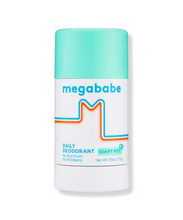 megababe Soapy Pits Daily Deodorant 2.6 oz