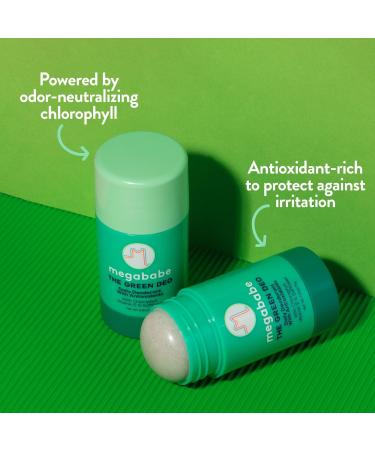 megababe The Green Deo Daily Deodorant 2.6 oz - Transform Your Style with the Best Innovation Today! - Buy Online on GoSupps.com