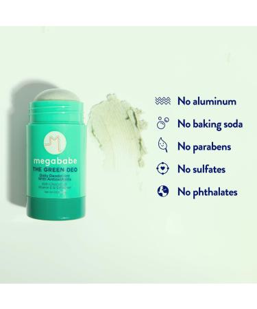megababe The Green Deo Daily Deodorant 2.6 oz - Transform Your Style with the Best Innovation Today! - Buy Online on GoSupps.com