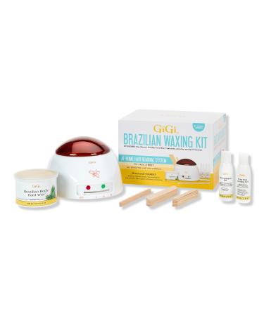 Gigi Brazilian Waxing Kit, Non-strip Formula