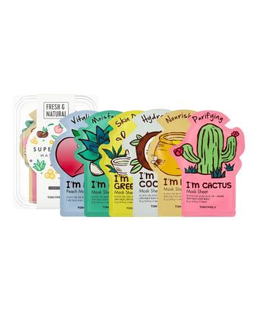 Discover TONYMOLY Super Food Bowl Sheet Mask Set - Elevate Your Style Instantly! - Buy Online on GoSupps.com