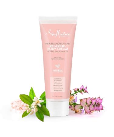 SheaMoisture Pink Himalayan Salt Relaxing Body Cream 8.0 oz - Transform Your Style with the Best Innovation Today! - Buy Online on GoSupps.com