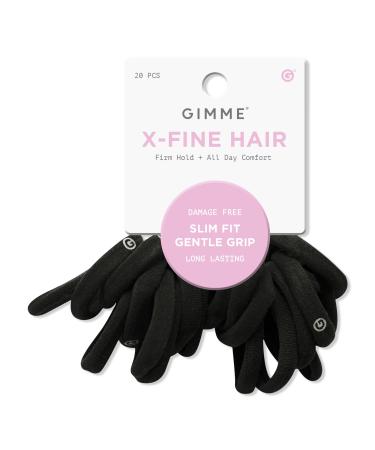 GIMME beauty X-Fine Hair Bands Black