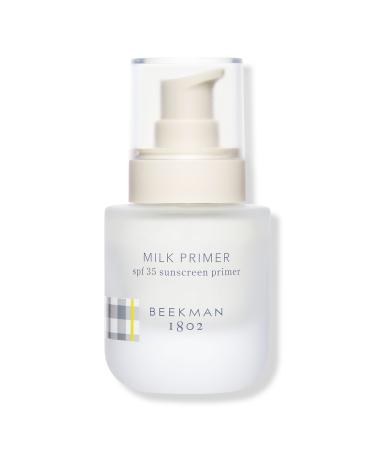 Beekman 1802 Milk Primer SPF 35 3-in-1 Daily Defense Sunscreen & Makeup Perfecter 1.0 oz