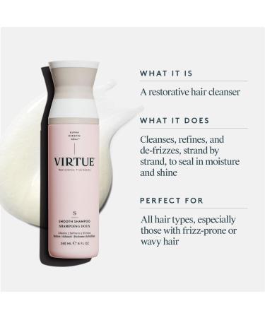 Discover Virtue Smooth Shampoo 8.0 oz - Elevate Your Style Instantly! - Buy Online on GoSupps.com